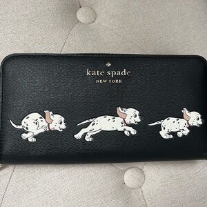 Disney X Kate Spade New York Large Continental 101 Dalmatians Wallet